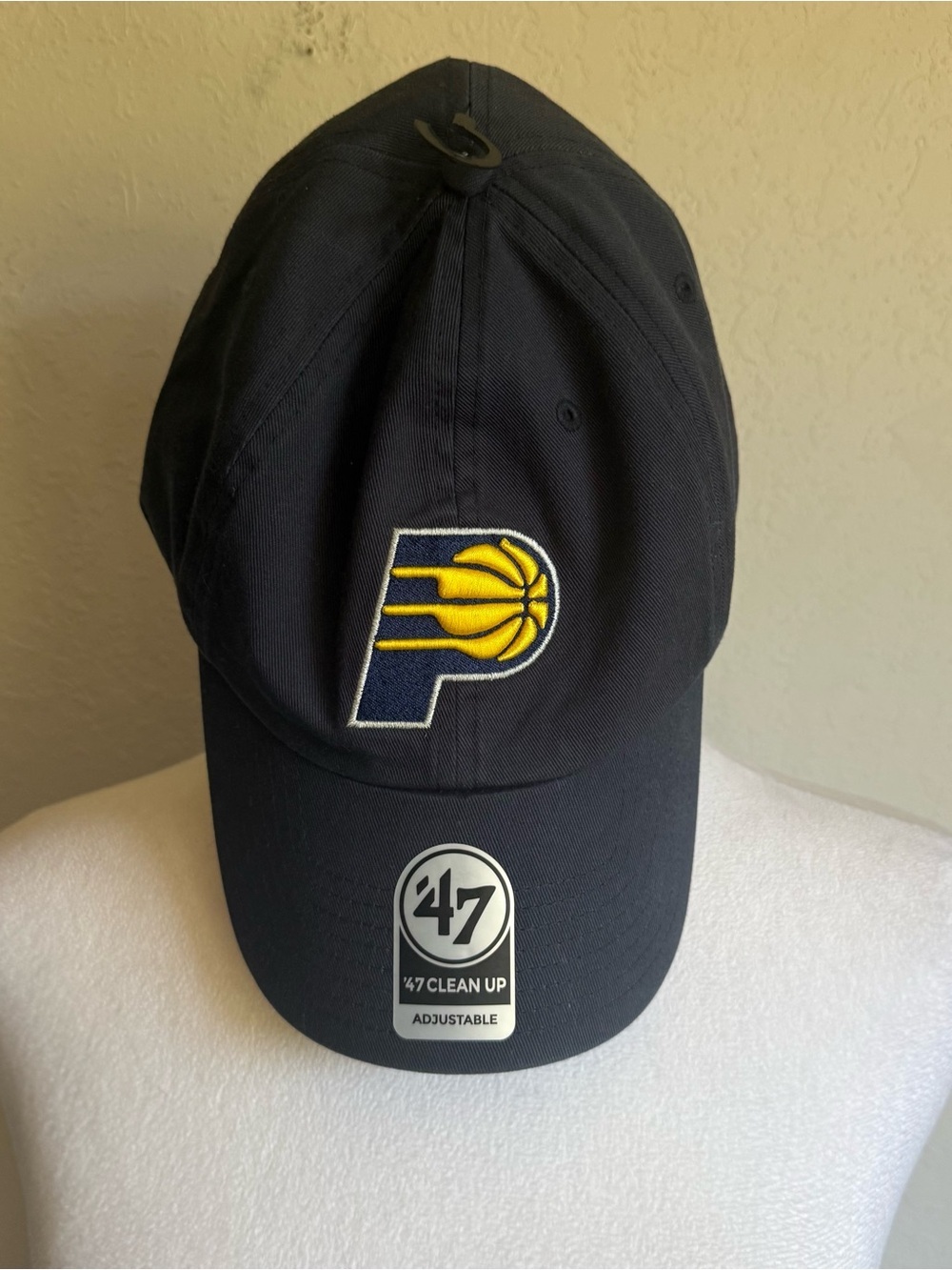 Men’s OSFA NWT Navy ‘47 Brand Indiana Pacers Adjustable Sporty Gameday Hat